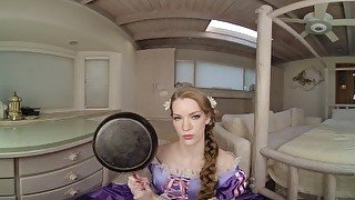 Redhead Babe Erin Everheart As RAPUNZEL Needs Your Thick Dick