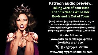 Taking Care of Your Best Friend's Needs While Her Boyfriend is Out of Town audio preview