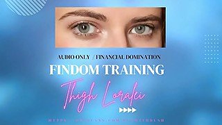 Findom Training - Financial Dom - ASMR - Softcore -