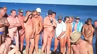 Sensational Public Nudist Orgy