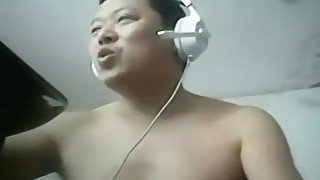 CHINESE Step daddy JERK OFF WEBCAM