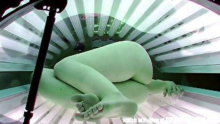 Hidden Camera in Public Tanning Bed