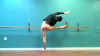 Male ballet practice (without tights!)