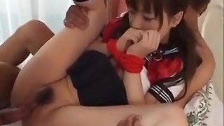 Mika Sonohara With Tied Hands Gets Fucked