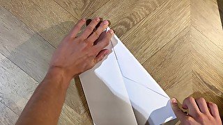 ASMR plane origami 2