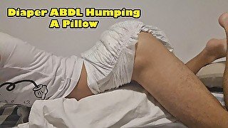 Diaper Humping A Pillow