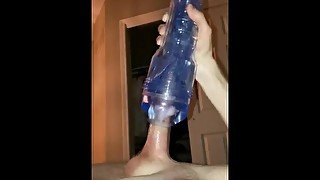 Cumshot Shoots Up and Out Fleshlight Like Volcano