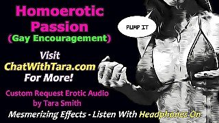 Audio only - homoerotic passion where only a man can take you mesmerizing erotic audio by Tara Smith