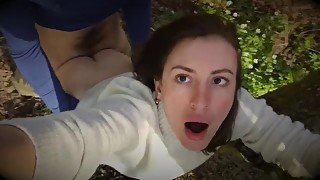 Stranger Fucks Me Hard In The Forest And I Film It