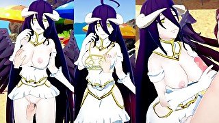 【エロゲーコイカツ！】オーバーロード アルベド 3DCG巨乳アニメ動画[Hentai Game Koikatsu! OVERLORD Albedo]