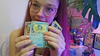 ASMR pokémon pulls cute redhead