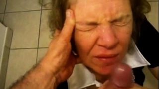 Mature Handjob #3 In the Bathroom