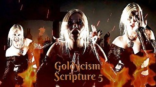 Renunciation of the false god! Acceptance of sinful faith - Goldycism! Scripture 5