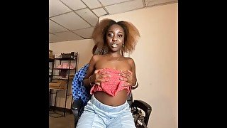 Jamaican Gal POV/JOI : Naughty Dirty Talk, Tease, Stripping , Self Fuck…I CAME SO HARD