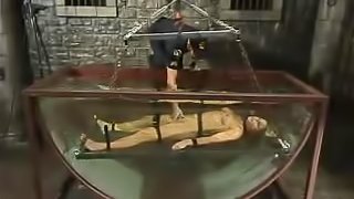 Prison guard punishes that petite blond convict