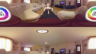 Fucking Brunette Teen At Her Parents House