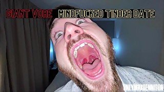 Macrophilia- giant vore tinder date mindfucked