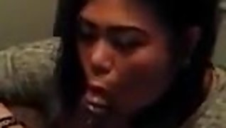 Asian Girl Sucking Black Dick