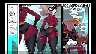 The Incredibles Bob XXX Helen Pussy Pounding Comic Porn