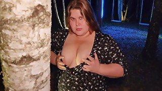 Fucked Obedient Fat Girl On The Swings In The Village In The Mouth And Tight Huge Ass And Cum On Big Tits 11 Min