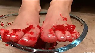 Mackenzee Pierce adores foot fetish and a blowjob before hard fuck