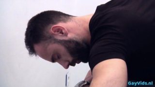 Muscle wolf anal sex and facial