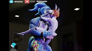 Big Dragon And javy boy Monster cock