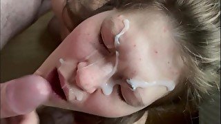 Amateur cumshot and creampie compilation August