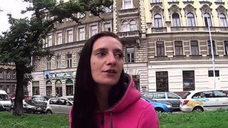 Luscious czech nympho gets seduced in the hypermarket and sc