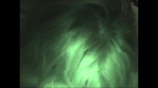 Getting my cock suck using night vision seting on camera