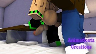 Protein Shake For The Gym - Minecraft Gay Yaoi