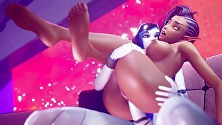 Sexy Elf Takes A Fat FUTA Cyber ​​Cock In Her Pussy Subverse