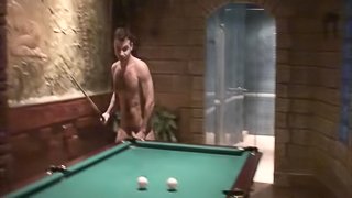 Sexy Brunette is back for Pool Table Fuck