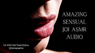 Amazing ASMR JOI Audio Clip