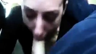 Webman - Girl suck dick in car and get cum in her mouth