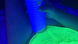 POV UV Black Light Jerk Session 3 of 10