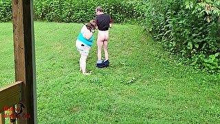 An Outdoor Spanking