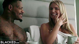 BLACKED Plump Blond has Secret Sex with Married BIG BLACK COCK - Jason luv