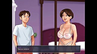 Summertime Saga: Hot Sexy MILF With Big Milky Tits-Ep79