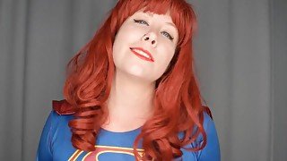 Evil Supergirl NEEDS your Cum Red Lipstick Tease and JOI PREVIEW