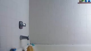 My ###ter in the shower hidden cam