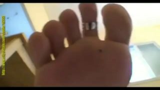 Giantess soles pov sock strip