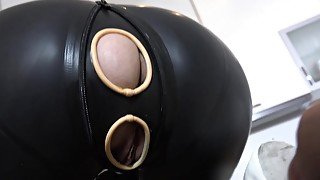 Latex Doll With New Big Toy - Watch4Fetish