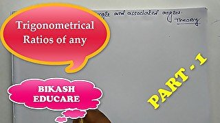 Trigonometrical Ratios of any angle Math Slove By Bikash Educare Episode 1