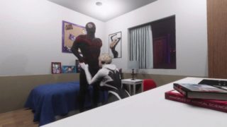 SpiderGwen Sucks Miles Animation Test