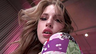 Cute hottie Octavia Red loves playing with adult toys