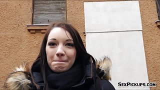 Eurobabe Felicia nailed by stranger guy for some money