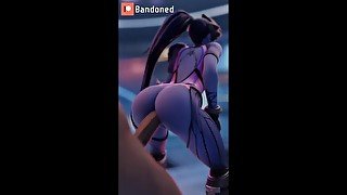 Widowmaker Loves To Grind On Big Cock