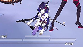 Seele Vollerei ryona - Chinese/ Japanese - Honkai Impact 3rd