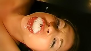 German Goo Girls enjoying rough group sex